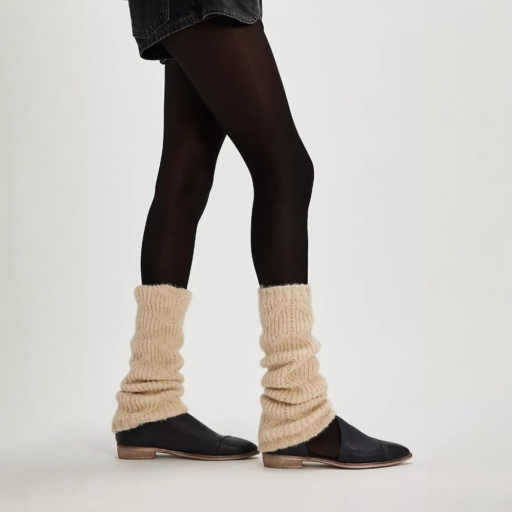 Catherine Malandrino Black Zwan D'orsay Flats SZ 8.5